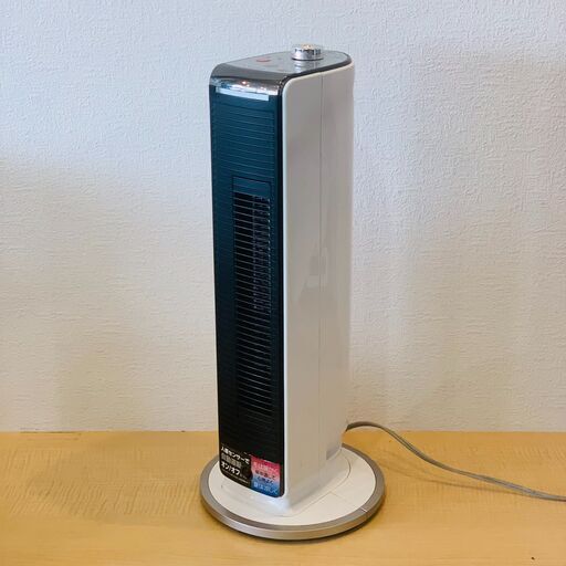 コイズミ 送風機能付ファンヒーター KHF-0803 扇風機 タワーファン
