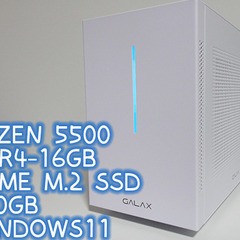 【訳あり特価】選べるグラボ♪ゲーミングPC Ryzen5500 ...