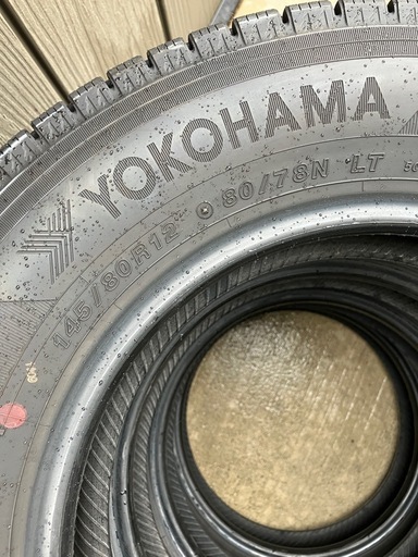 値下げ‼️【スタッドレス　軽バントラック】ヨコハマ アイスガード 145/80R12
