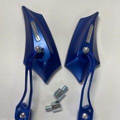 サイドミラー 汎用 ニュースタイル　ブルー