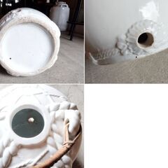 昔の酒樽 陶器酒樽  酒樽 陶器製 陶器 オブジェ 置物 レトロ 昭和レトロ /HJ-0317 2Fの画像