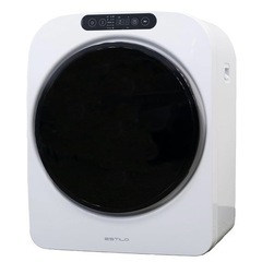 小型乾燥機　ESTILO 室内乾燥　電気　3kg  ピュアホワイトの画像