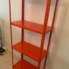 棚板6枚　スチールラック　スリムの画像