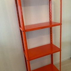 棚板6枚　スチールラック　スリムの画像