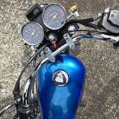 SUZUKI　GN125H   ブルー塗装の画像