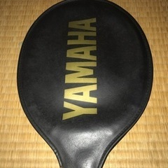 ビンテージ　木製テニスラケット　YAMAHA　YWG 55 ケース付きの画像