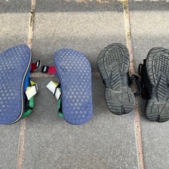 サンダル　子供用　21cm 18cm セットの画像