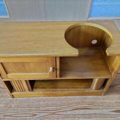 ポット置き付き収納家具の画像