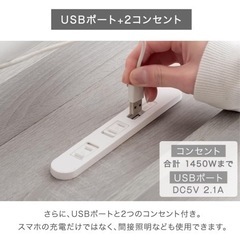 ローベットダブル・フレームのみ（ホワイト）の画像