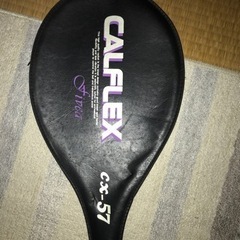 【未使用】テニスラケット CALFLEX　CX-57　ケース付きの画像