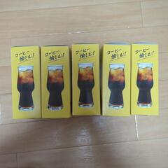 【お譲り先決まりました】タリーズコーヒー　オリジナルグラス　5つセットの画像