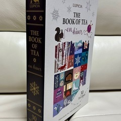 本型ケース ルピシア THE BOOK OF TEA 空箱 の画像
