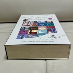 本型ケース ルピシア THE BOOK OF TEA 空箱 の画像
