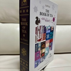 本型ケース ルピシア THE BOOK OF TEA 空箱 