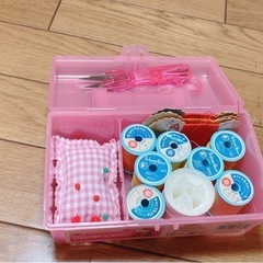 子供用ミシンセットの画像
