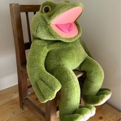 やすゆき君　カエル　ぬいぐるみ　パペットの画像