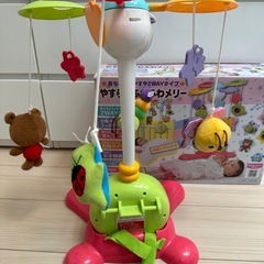 トイローヤル　やすらぎふわふわメリー　赤ちゃんすやすや 2WAYタイプの画像