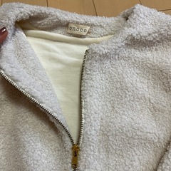 美品アウター＆新品スカート110cmの画像