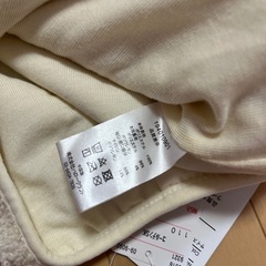 美品アウター＆新品スカート110cmの画像