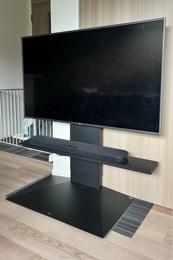 WALL 大型テレビ専用 テレビ台 WALLインテリア テレビスタンドV4 フロアタイプ 50〜90v対応 ウォール EQUALS イコールズ コード収納 壁寄せテレビ台 TVスタンド 背面収納 65V 75V 80V 90V