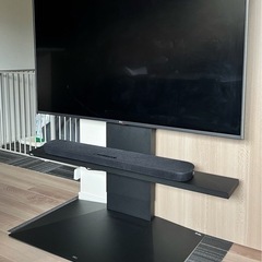 WALL 大型テレビ専用 テレビ台 WALLインテリア テレビスタンドV4 フロアタイプ 50〜90v対応 ウォール EQUALS イコールズ コード収納 壁寄せテレビ台 TVスタンド 背面収納 65V 75V 80V 90V