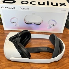 【値下げ】Oculus Quest2  128GB &純正エリートストラップ&ハンドストラップの画像