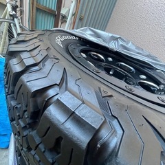 ジムニーホイールタイヤセット５本の画像