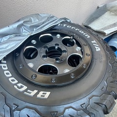 ジムニーホイールタイヤセット５本の画像