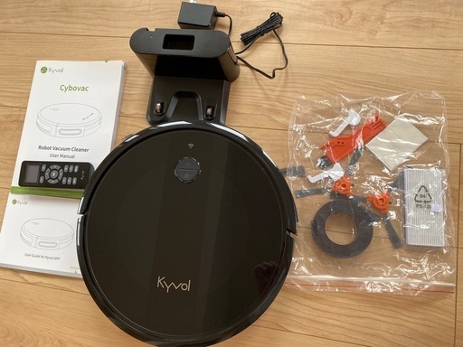 Kyvol ロボット掃除機 E20 2,500Pa 強力吸引 花粉対策 超薄型