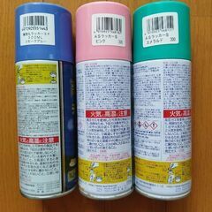 ラッカースプレー 3色セットの画像