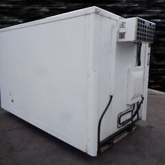 トラックコンテナ 箱 3250x1820x2000 横扉付 アルミバン 冷凍冷蔵 保冷 倉庫 物置 ガレージ コンテナハウス 愛媛よりの画像