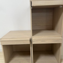 棚　キューブボックス　扉付き