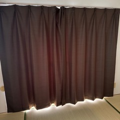 トップバリュ　ドレープカーテン