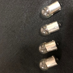 オートバイ　バイク　ウィンカー電球　12v /10w  4個セットクリアレンズの画像