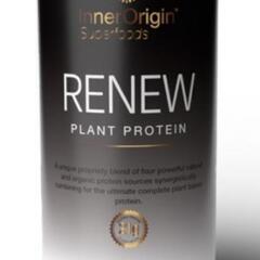 定価￥6,000❤RENEW✨リニュー❤植物性プロテイン✨PLANT PROTEIN❤オーガニックプロテイン✨未開封❤砂糖・トランス脂肪酸・乳製品・充填剤・保存料不使用✨の画像