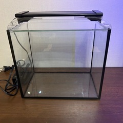 ガラス水槽　ライト付き　