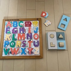 知育　おもちゃ　パズル　アルファベット