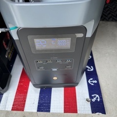エコフローデルタMAX2ポータブル電源になります。の画像