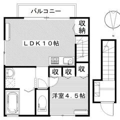 ★新築物件★１DK,1LDK・家賃8.2万円　グローリー江木Ⅲ　2F − 群馬県