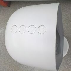 セラミックファンヒーター S720 LAOGOT 首振り機能 タイマー付 ホワイト 電気ストーブ 西岡店の画像