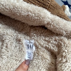 美品 GAP ベビー アウター クマさんの画像