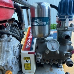 ヤンマー　セット動噴　CPG40H 6.5馬力　動力噴霧器　造園 田んぼ 排水 消毒　散水　高圧  動噴の画像