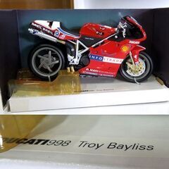 NewRay DUCATI CORSE 1/12モデル DUCATI998 DUCATI999 2台セット ダイキャスト製 ニューレイ バイク コレクション 札幌市 新道東店の画像