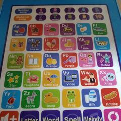 【中古品】おべんきょうタブレット 英語版の画像