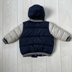 【美品】babyGAPダウン　シャゲット　ジャンパー　の画像