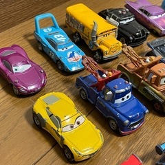トミカ　カーズ　ミニカー　18台セット 廃盤 レア ジャンクの画像