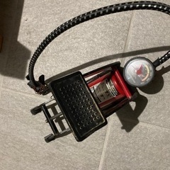 空気入れ　フットポンプ