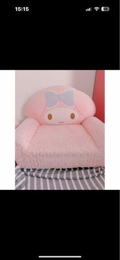 マイメロディ ソファ ピンク 1人掛けソファ レア