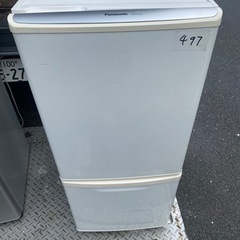 NO 497 ?福岡市内配送設置無料✨? パナソニック ２ドア冷凍冷蔵庫 NR-B142W-W