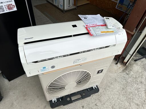 【動作保証あり】SHARP シャープ 2021年 2.2kw 6畳用 冷暖房ルームエアコン AY-N22N【管理KR507】